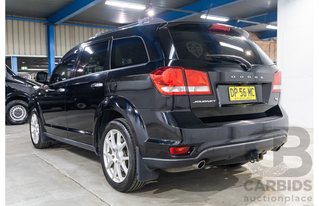 11/2013 Dodge Journey R/T JC MY13 4d Wagon Brilliant Black Pearl V6 3.6L