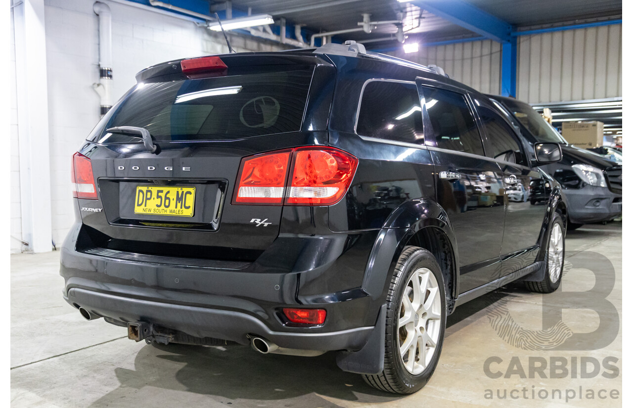 11/2013 Dodge Journey R/T JC MY13 4d Wagon Brilliant Black Pearl V6 3.6L