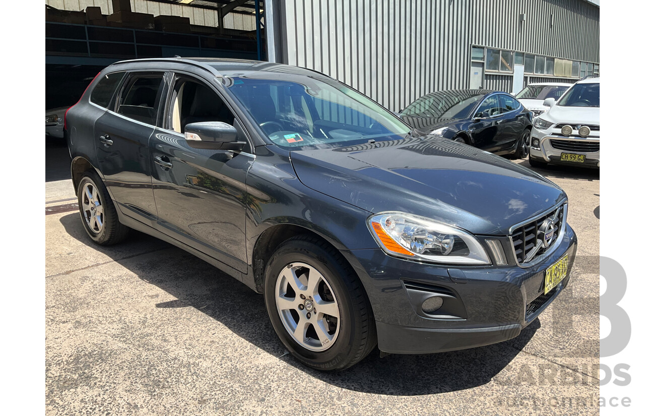 2/2009 Volvo XC60 D5 2.4 DZ 4d Wagon Savile Grey Pearl Turbo Diesel 2.4L