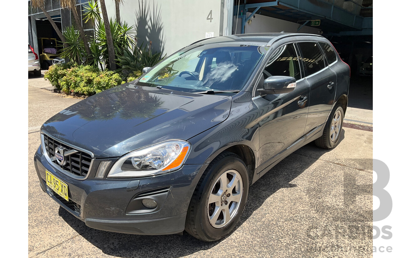 2/2009 Volvo XC60 D5 2.4 DZ 4d Wagon Savile Grey Pearl Turbo Diesel 2.4L