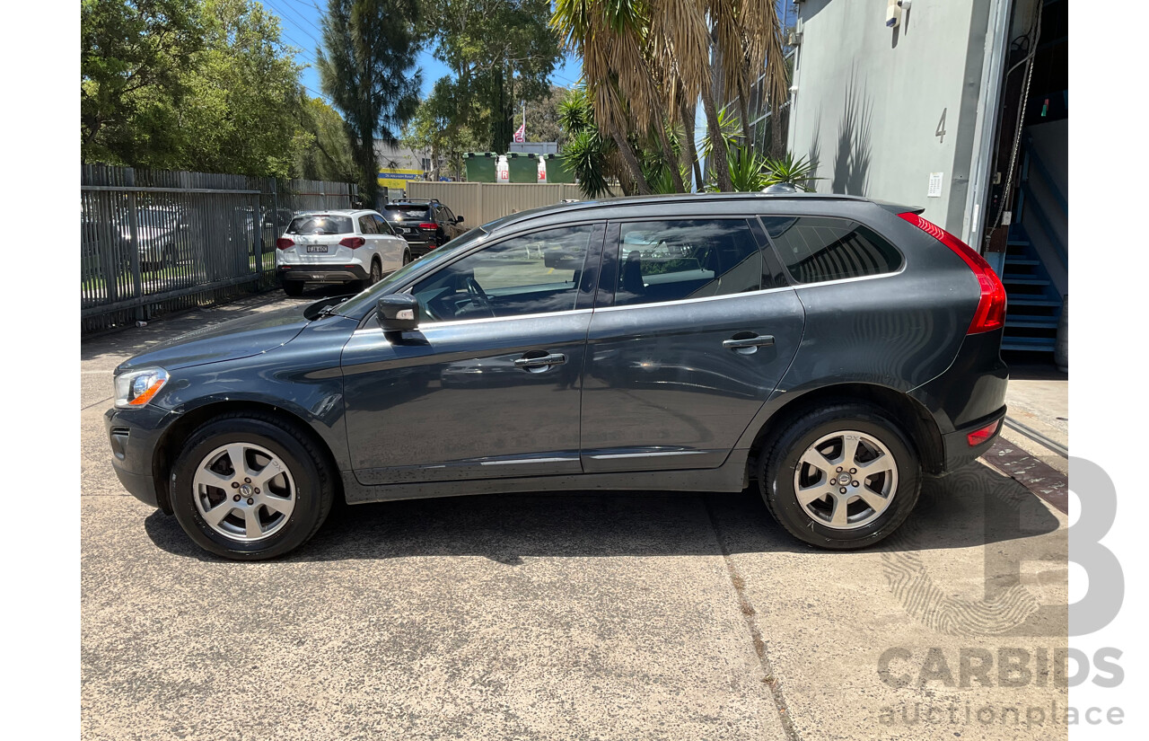 2/2009 Volvo XC60 D5 2.4 DZ 4d Wagon Savile Grey Pearl Turbo Diesel 2.4L