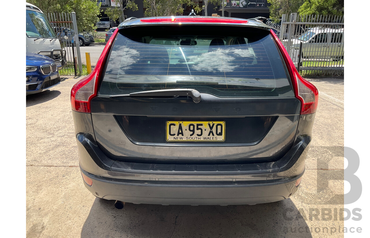 2/2009 Volvo XC60 D5 2.4 DZ 4d Wagon Savile Grey Pearl Turbo Diesel 2.4L