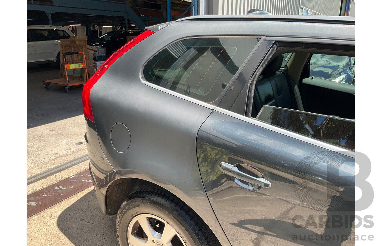 2/2009 Volvo XC60 D5 2.4 DZ 4d Wagon Savile Grey Pearl Turbo Diesel 2.4L