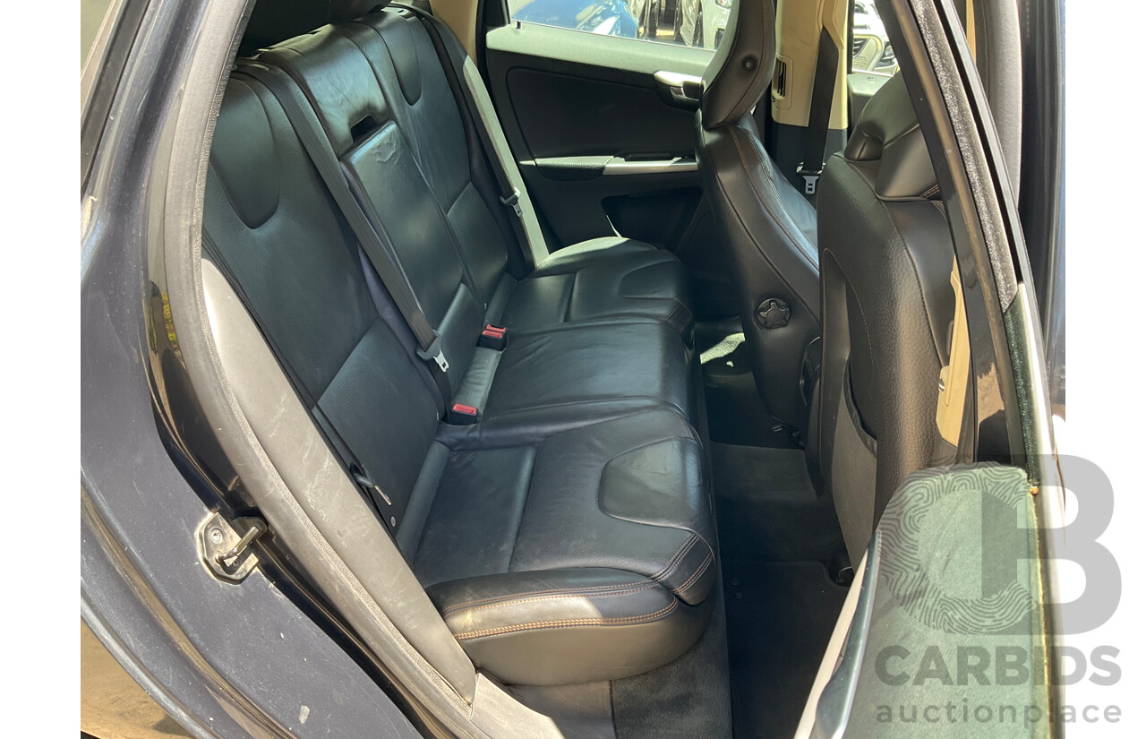 2/2009 Volvo XC60 D5 2.4 DZ 4d Wagon Savile Grey Pearl Turbo Diesel 2.4L