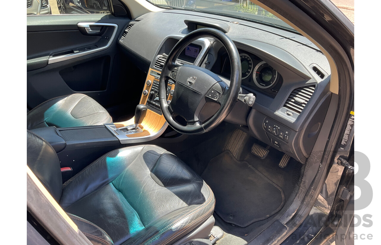 2/2009 Volvo XC60 D5 2.4 DZ 4d Wagon Savile Grey Pearl Turbo Diesel 2.4L