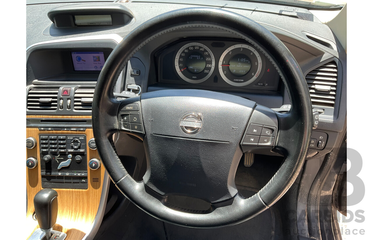 2/2009 Volvo XC60 D5 2.4 DZ 4d Wagon Savile Grey Pearl Turbo Diesel 2.4L