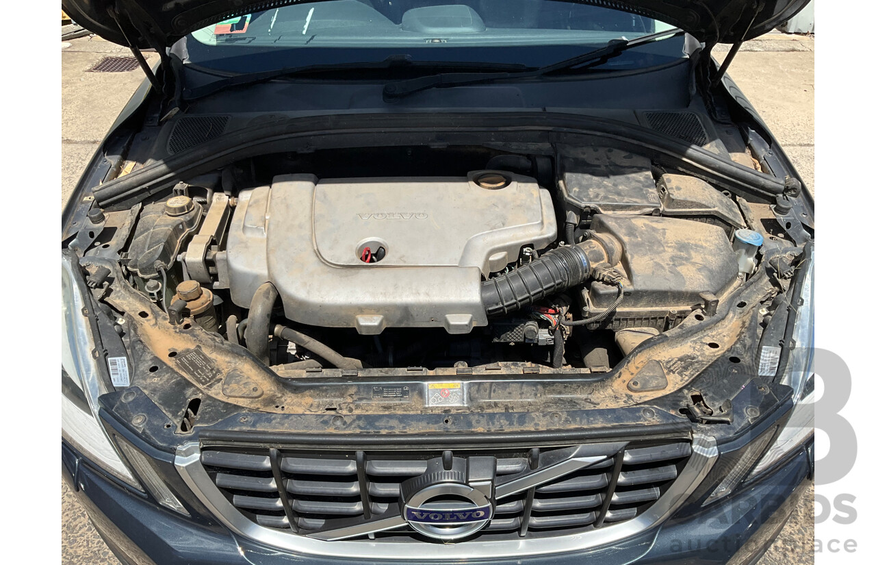 2/2009 Volvo XC60 D5 2.4 DZ 4d Wagon Savile Grey Pearl Turbo Diesel 2.4L