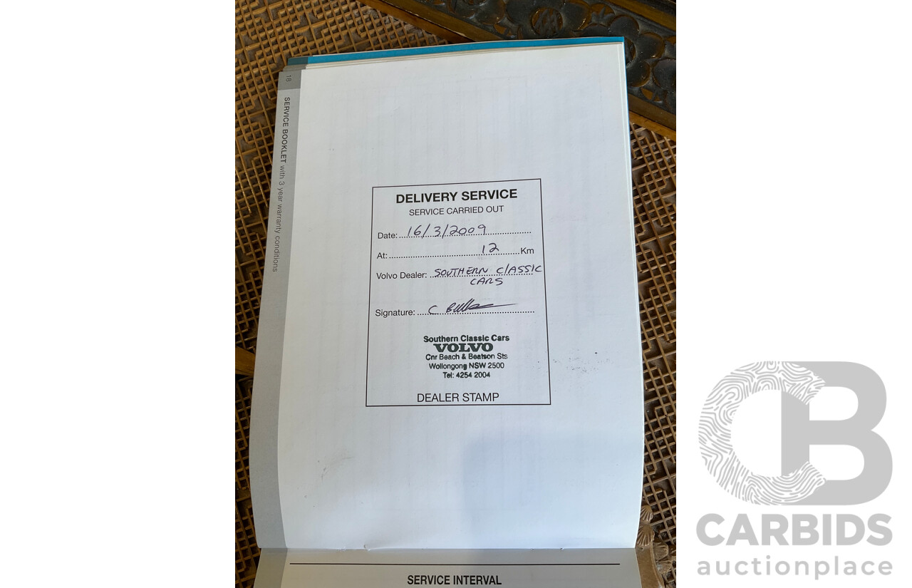 2/2009 Volvo XC60 D5 2.4 DZ 4d Wagon Savile Grey Pearl Turbo Diesel 2.4L