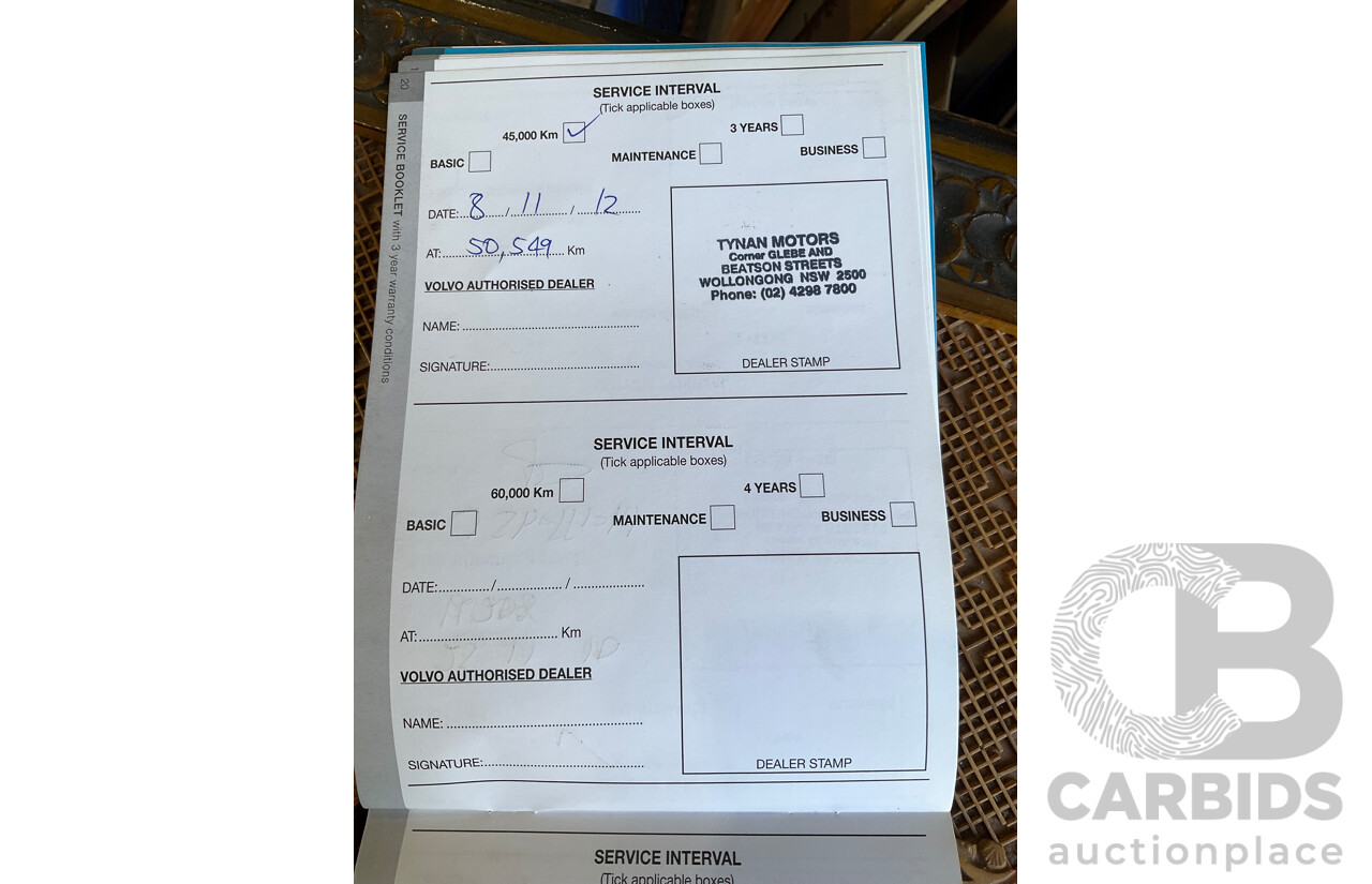 2/2009 Volvo XC60 D5 2.4 DZ 4d Wagon Savile Grey Pearl Turbo Diesel 2.4L