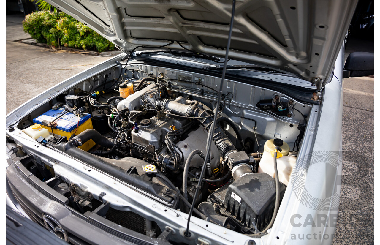 3/2004 Mazda B2600 Bravo DX (4x4) Dual Cab P/Up Silver Metallic 2.6L