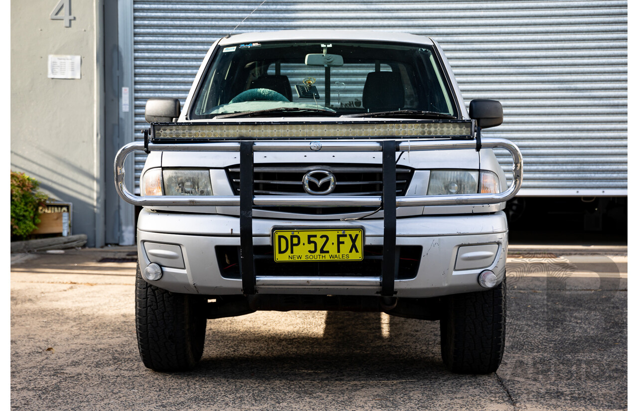 3/2004 Mazda B2600 Bravo DX (4x4) Dual Cab P/Up Silver Metallic 2.6L