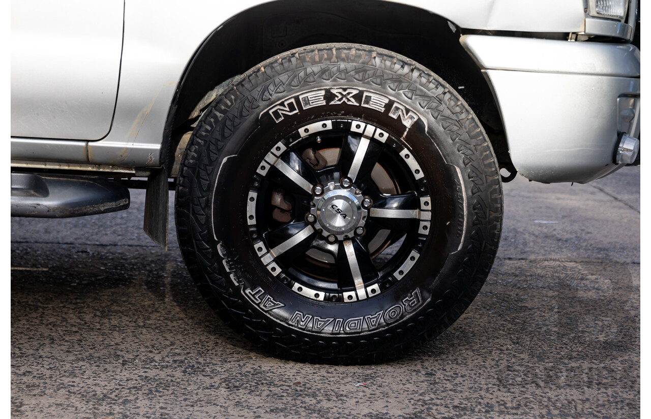 3/2004 Mazda B2600 Bravo DX (4x4) Dual Cab P/Up Silver Metallic 2.6L