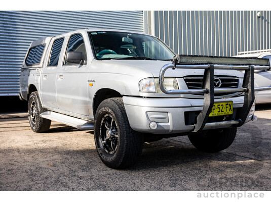 3/2004 Mazda B2600 Bravo DX (4x4) Dual Cab P/Up Silver Metallic 2.6L
