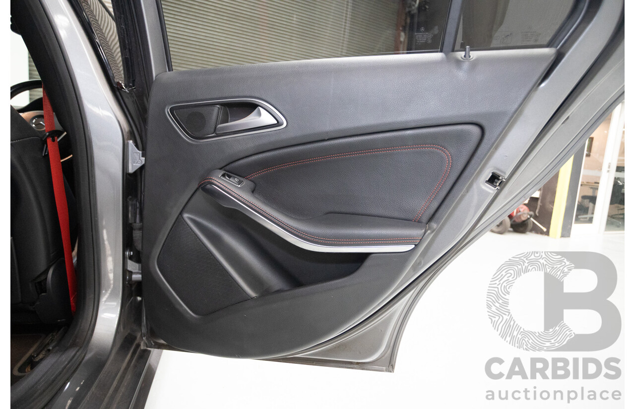 9/2014 Mercedes-Benz A250 Sport 176 MY14 5D Hatchback Mountain Gray Metallic Turbo 2.0L