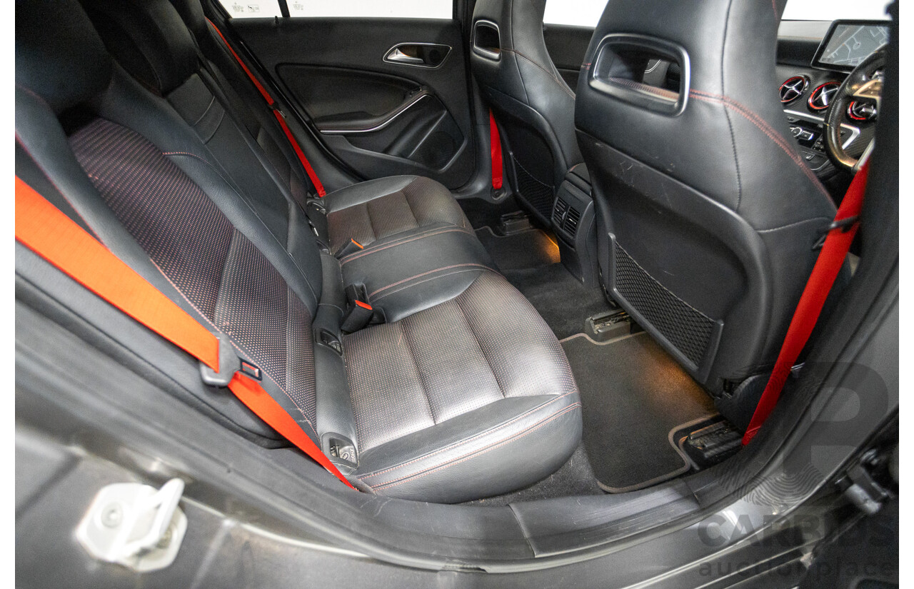 9/2014 Mercedes-Benz A250 Sport 176 MY14 5D Hatchback Mountain Gray Metallic Turbo 2.0L