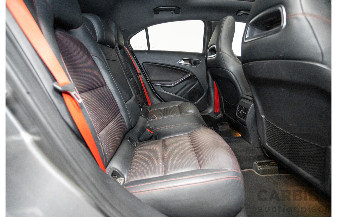 9/2014 Mercedes-Benz A250 Sport 176 MY14 5D Hatchback Mountain Gray Metallic Turbo 2.0L