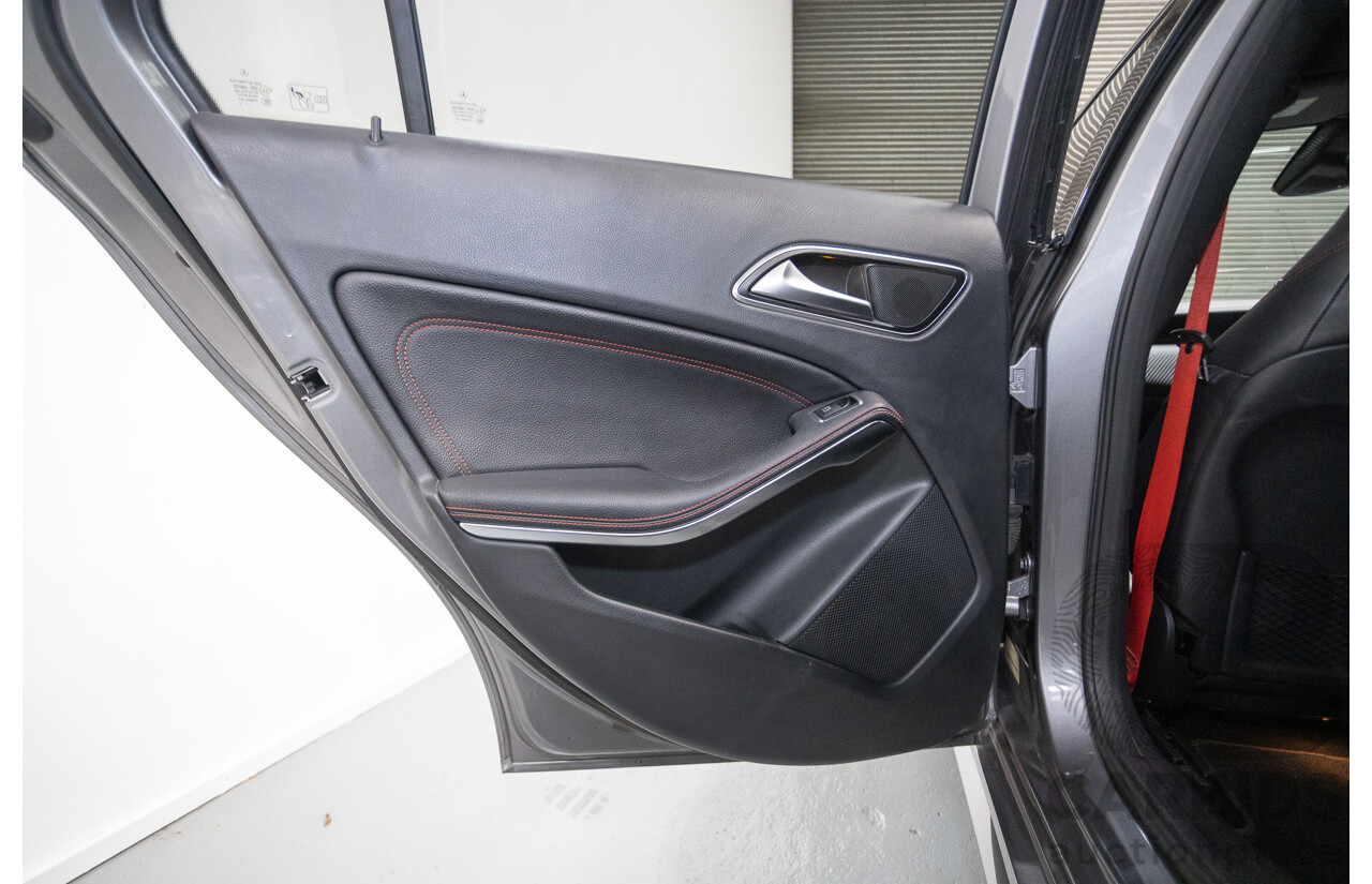 9/2014 Mercedes-Benz A250 Sport 176 MY14 5D Hatchback Mountain Gray Metallic Turbo 2.0L