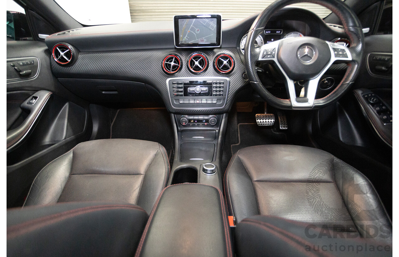 9/2014 Mercedes-Benz A250 Sport 176 MY14 5D Hatchback Mountain Gray Metallic Turbo 2.0L