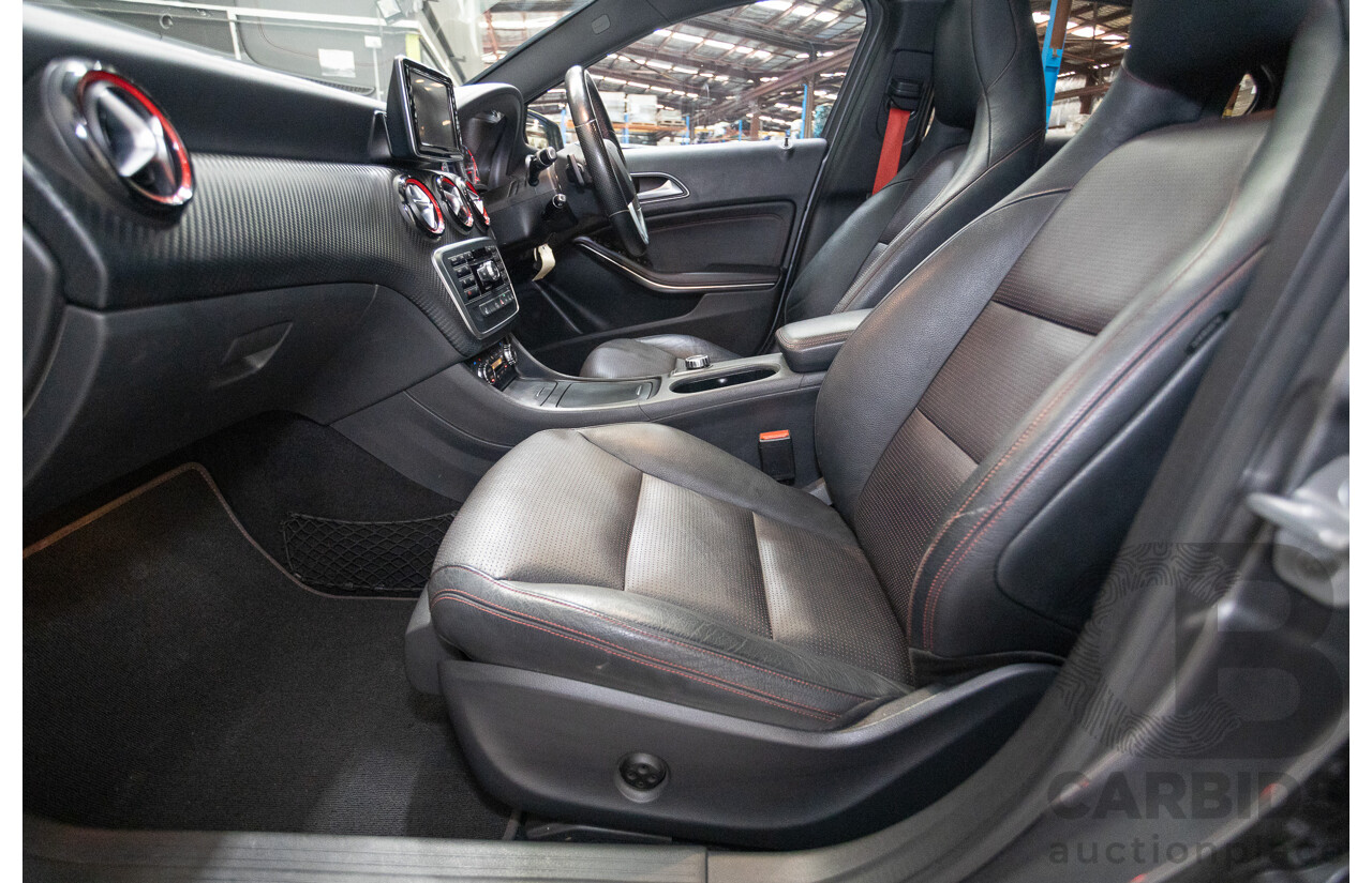 9/2014 Mercedes-Benz A250 Sport 176 MY14 5D Hatchback Mountain Gray Metallic Turbo 2.0L