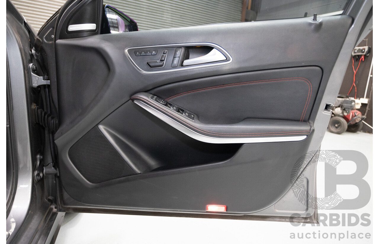 9/2014 Mercedes-Benz A250 Sport 176 MY14 5D Hatchback Mountain Gray Metallic Turbo 2.0L