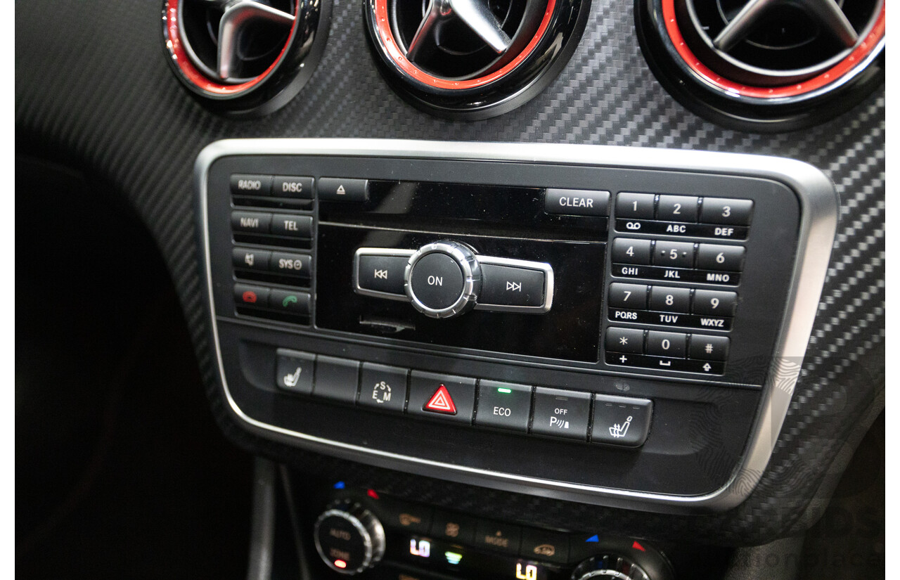 9/2014 Mercedes-Benz A250 Sport 176 MY14 5D Hatchback Mountain Gray Metallic Turbo 2.0L