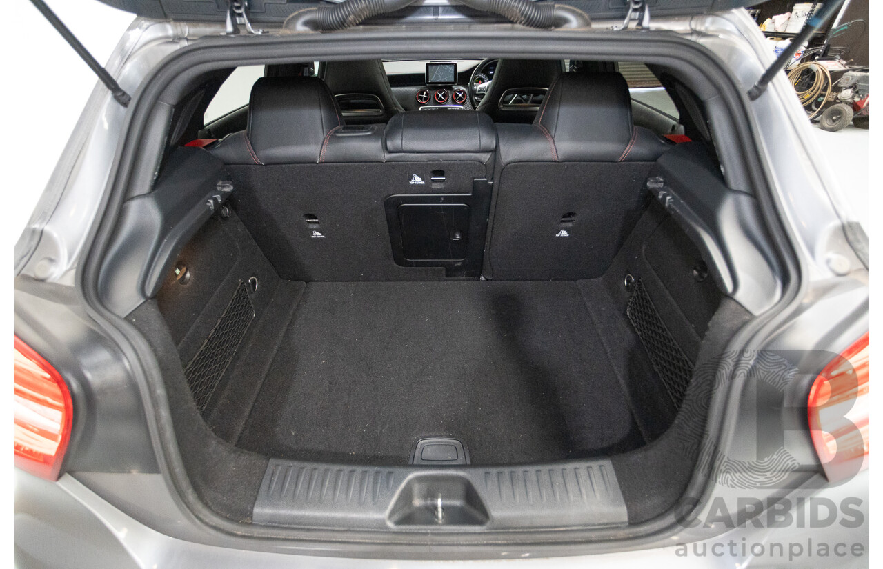 9/2014 Mercedes-Benz A250 Sport 176 MY14 5D Hatchback Mountain Gray Metallic Turbo 2.0L