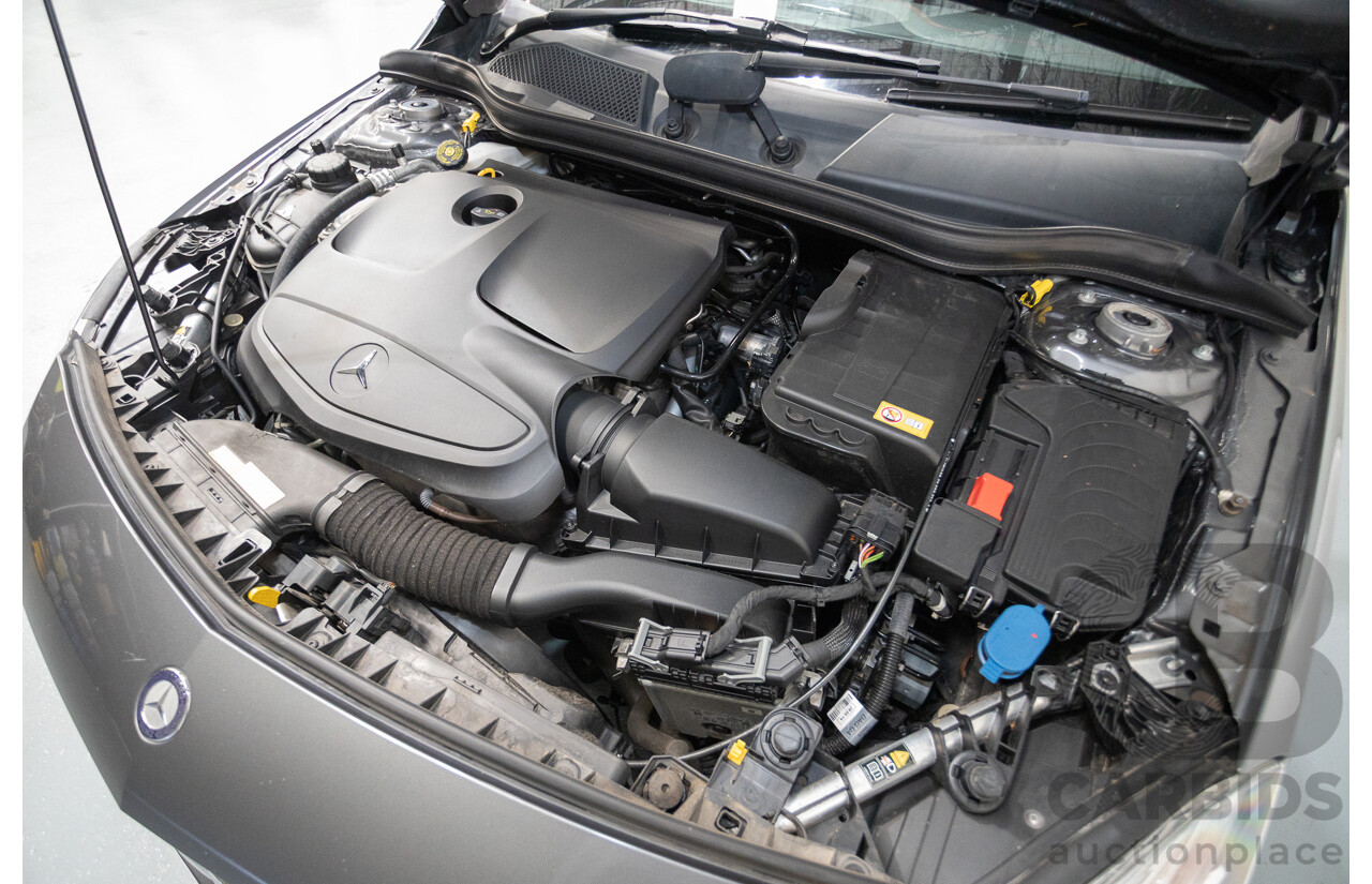 9/2014 Mercedes-Benz A250 Sport 176 MY14 5D Hatchback Mountain Gray Metallic Turbo 2.0L