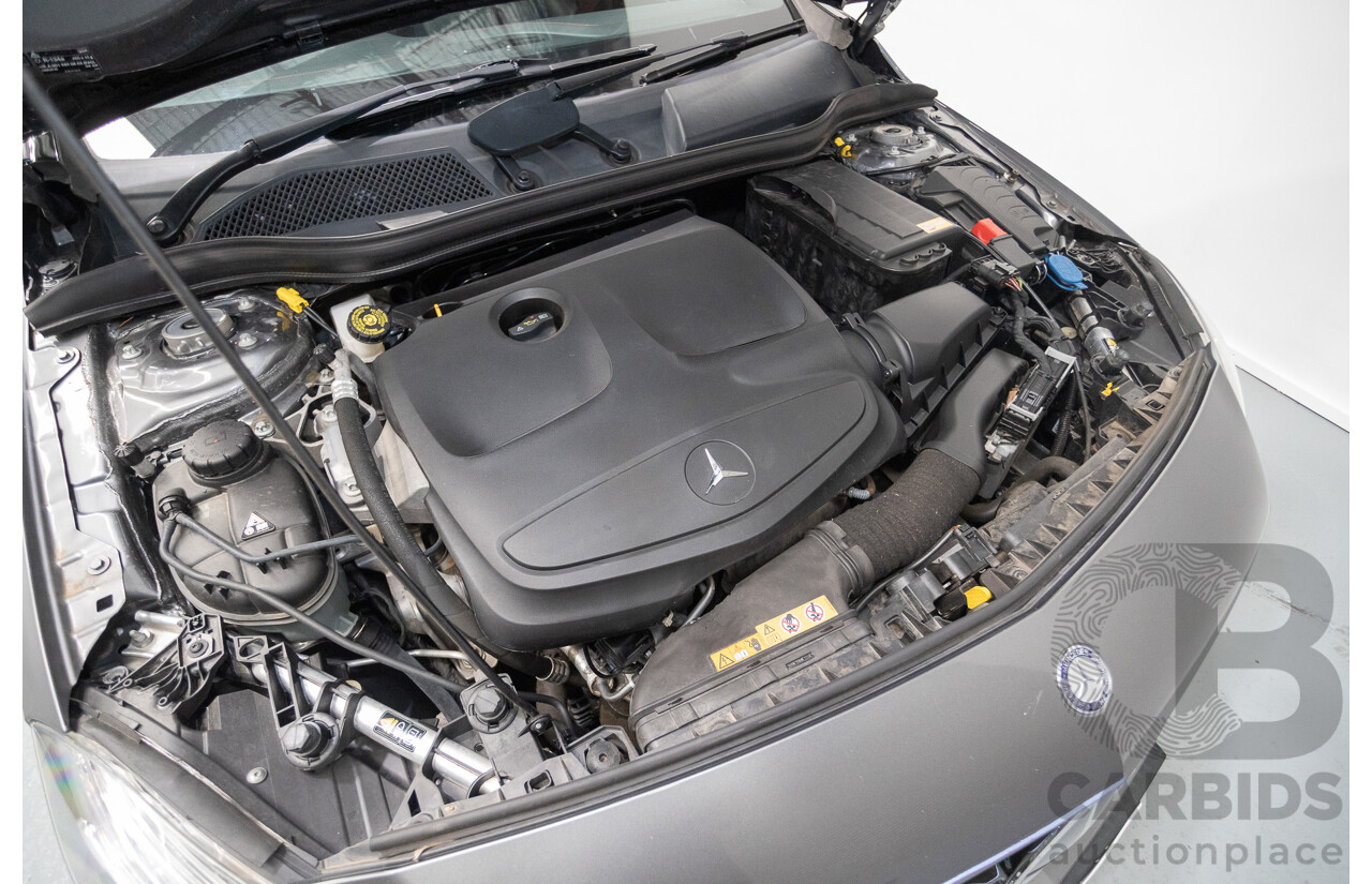 9/2014 Mercedes-Benz A250 Sport 176 MY14 5D Hatchback Mountain Gray Metallic Turbo 2.0L