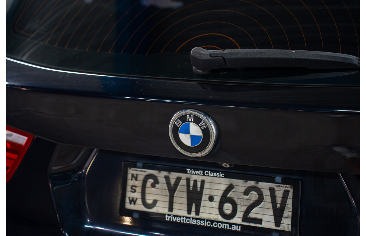 9/2015 BMW X3 xDrive30d M Sport F25 MY15 4d Wagon Carbon Black Metallic Turbo Diesel 3.0L