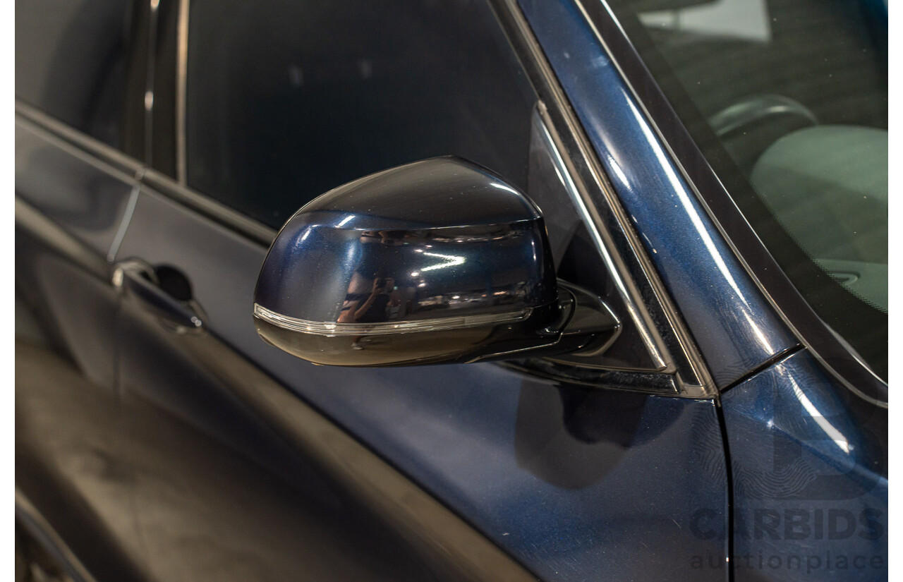 9/2015 BMW X3 xDrive30d M Sport F25 MY15 4d Wagon Carbon Black Metallic Turbo Diesel 3.0L