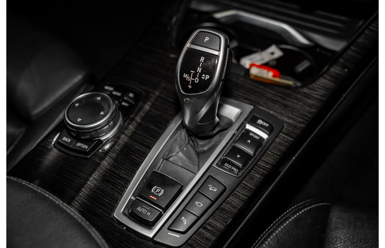 9/2015 BMW X3 xDrive30d M Sport F25 MY15 4d Wagon Carbon Black Metallic Turbo Diesel 3.0L