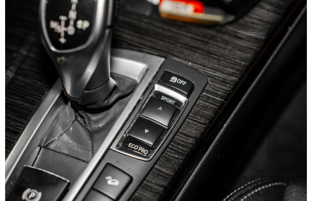 9/2015 BMW X3 xDrive30d M Sport F25 MY15 4d Wagon Carbon Black Metallic Turbo Diesel 3.0L