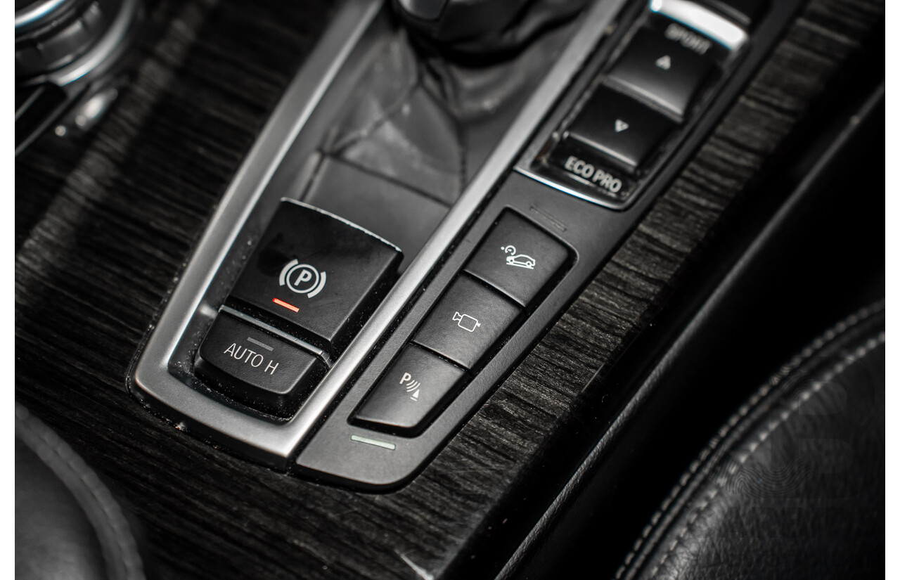 9/2015 BMW X3 xDrive30d M Sport F25 MY15 4d Wagon Carbon Black Metallic Turbo Diesel 3.0L