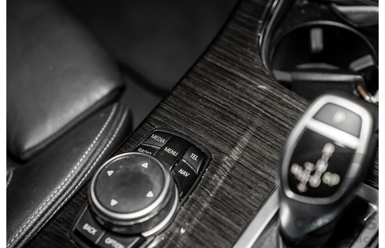 9/2015 BMW X3 xDrive30d M Sport F25 MY15 4d Wagon Carbon Black Metallic Turbo Diesel 3.0L