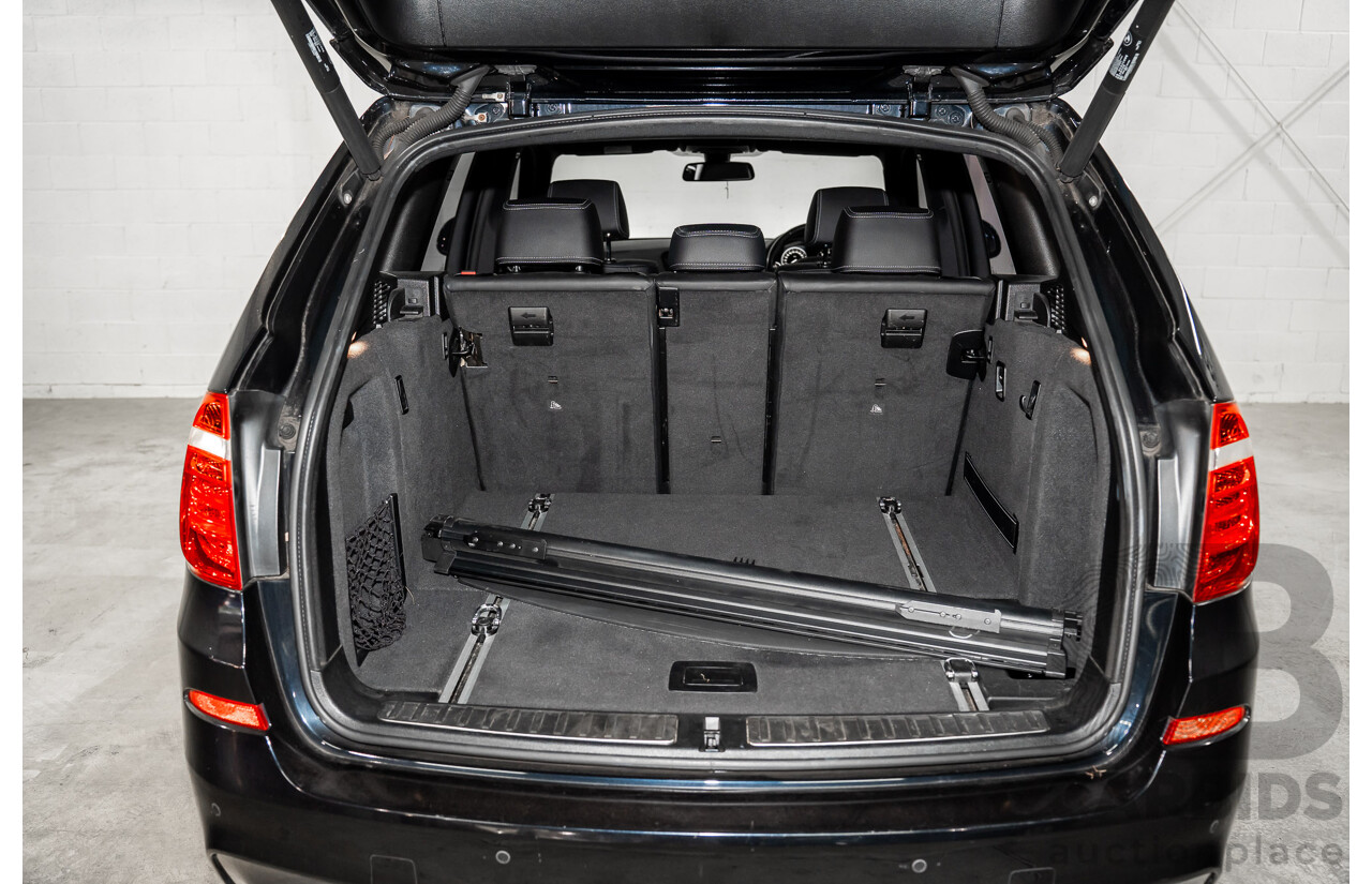 9/2015 BMW X3 xDrive30d M Sport F25 MY15 4d Wagon Carbon Black Metallic Turbo Diesel 3.0L