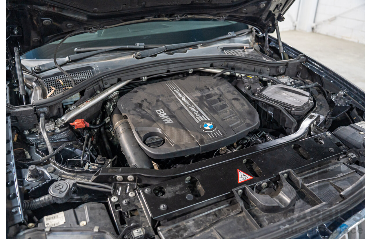 9/2015 BMW X3 xDrive30d M Sport F25 MY15 4d Wagon Carbon Black Metallic Turbo Diesel 3.0L