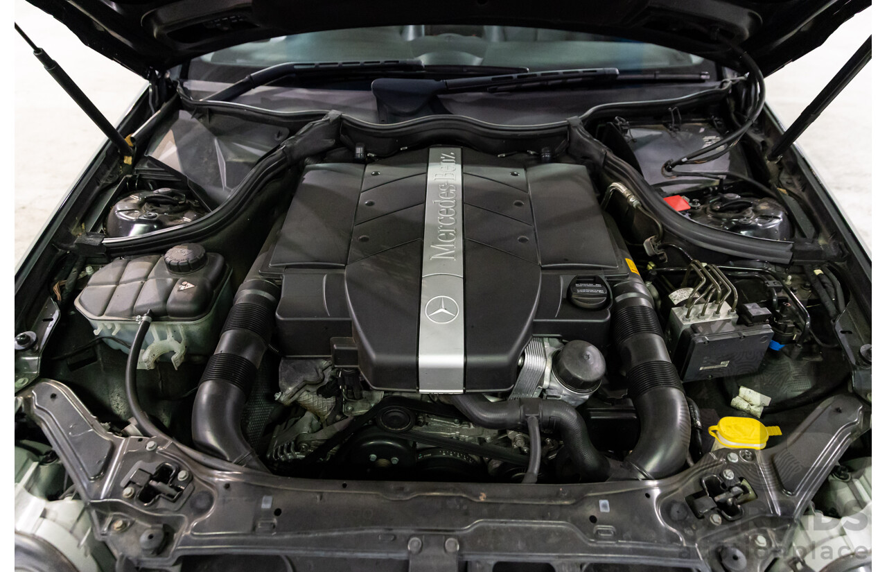 11/2003 Mercedes-Benz CLK 320 Elegance C209 2d Coupe Obsidian Black Metallic V6 3.2L