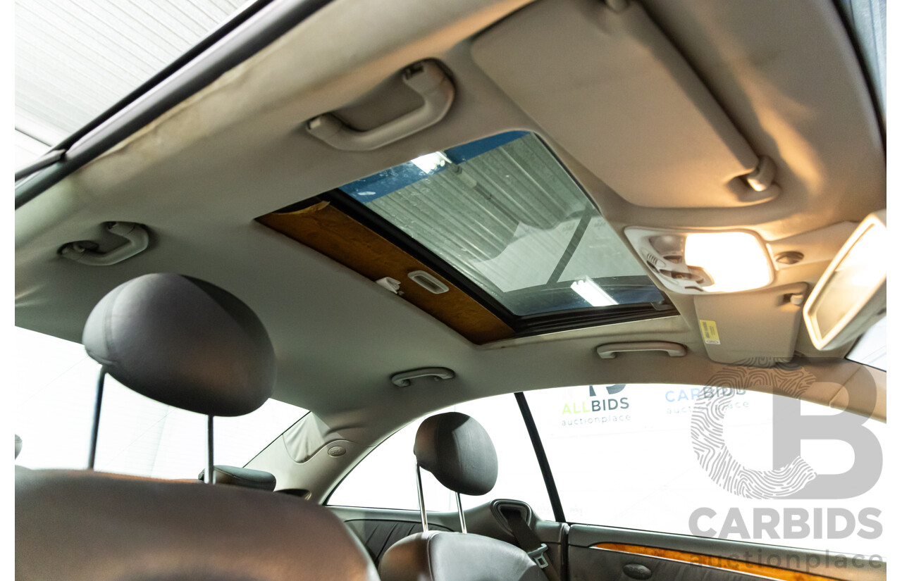 11/2003 Mercedes-Benz CLK 320 Elegance C209 2d Coupe Obsidian Black Metallic V6 3.2L