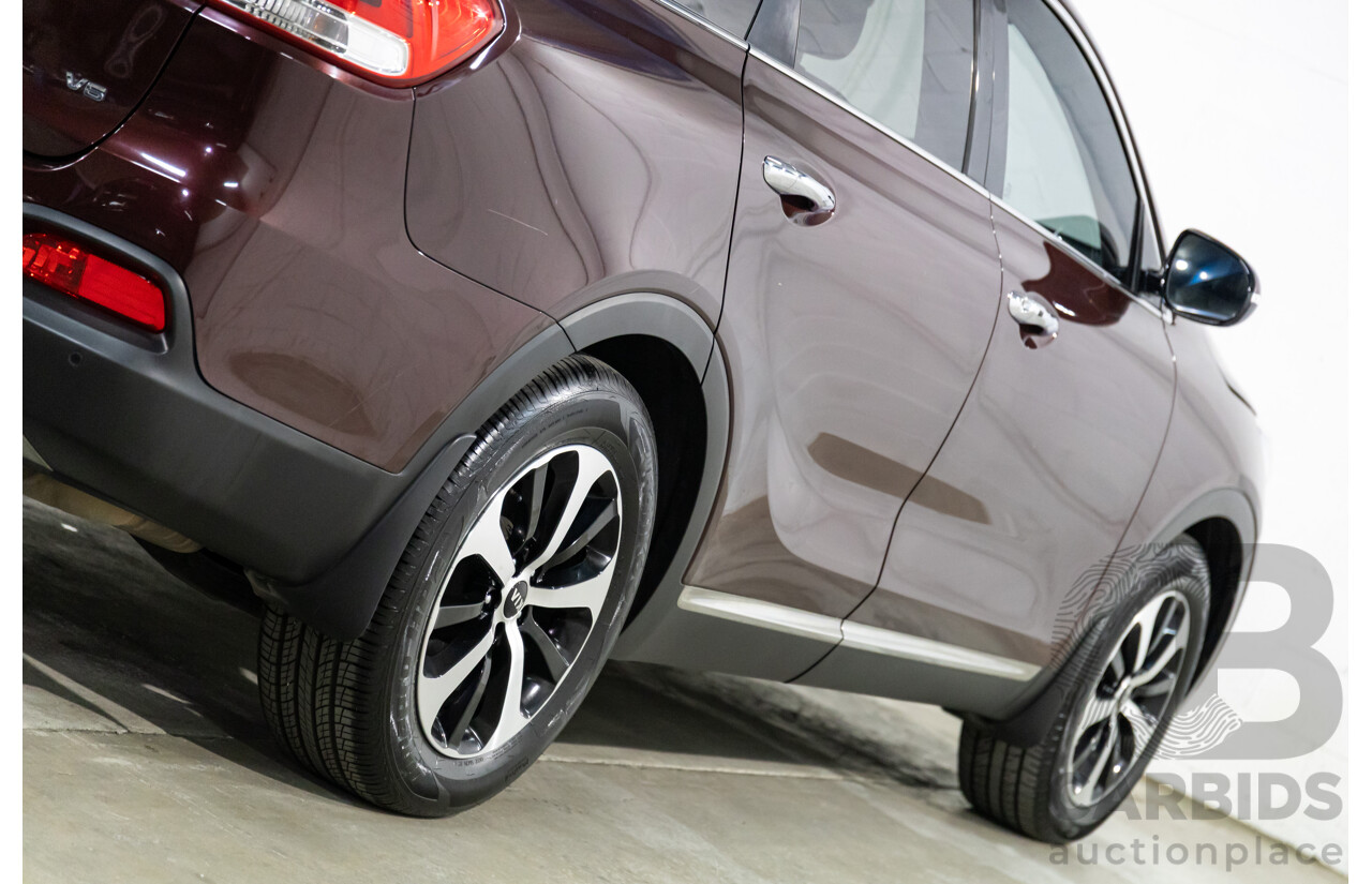 8/2015 Kia Sorento SLi (4x2) UM 4D Wagon Sunset Red Metallic V6 3.3L