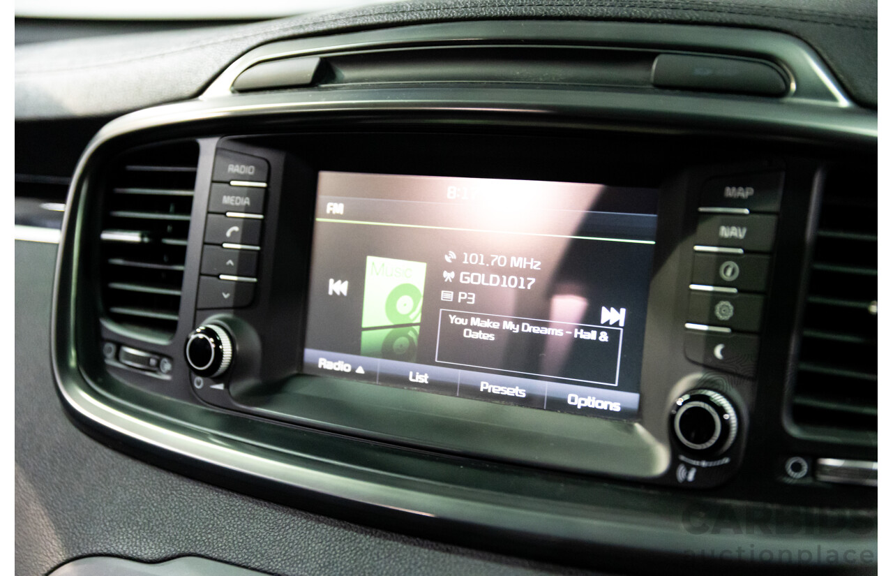 8/2015 Kia Sorento SLi (4x2) UM 4D Wagon Sunset Red Metallic V6 3.3L