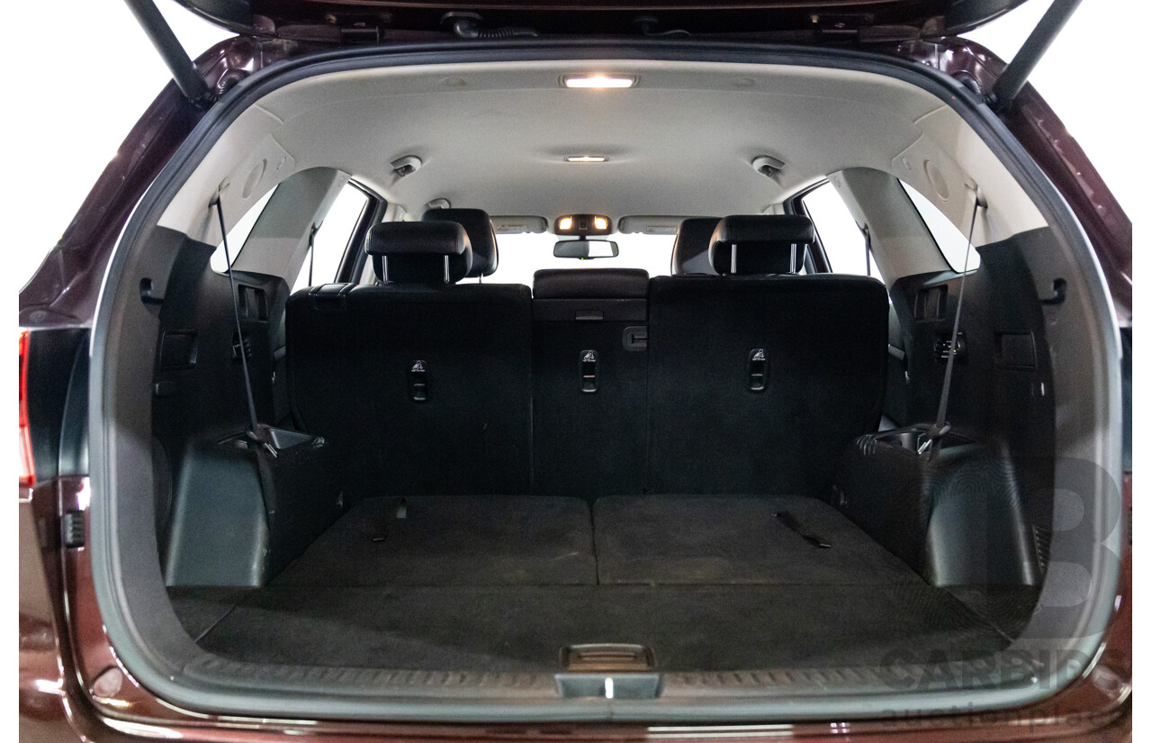 8/2015 Kia Sorento SLi (4x2) UM 4D Wagon Sunset Red Metallic V6 3.3L