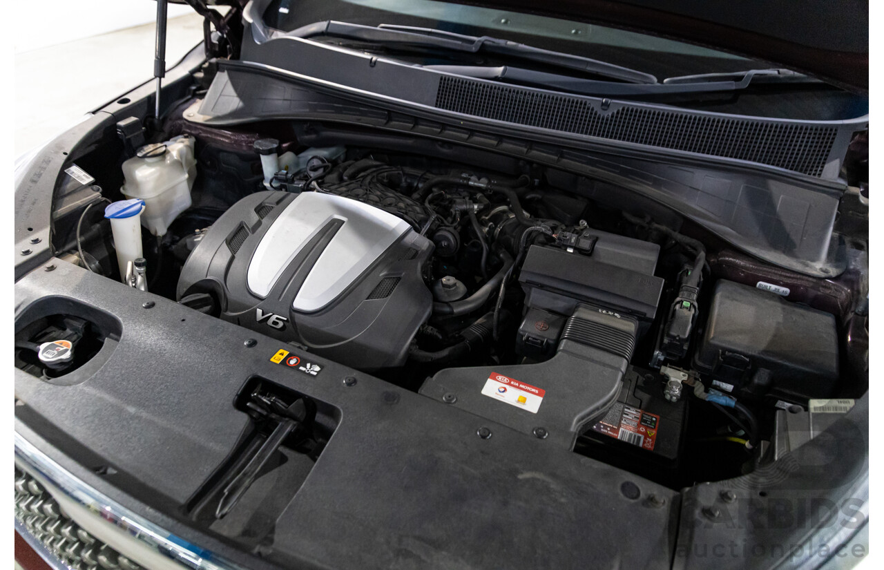 8/2015 Kia Sorento SLi (4x2) UM 4D Wagon Sunset Red Metallic V6 3.3L