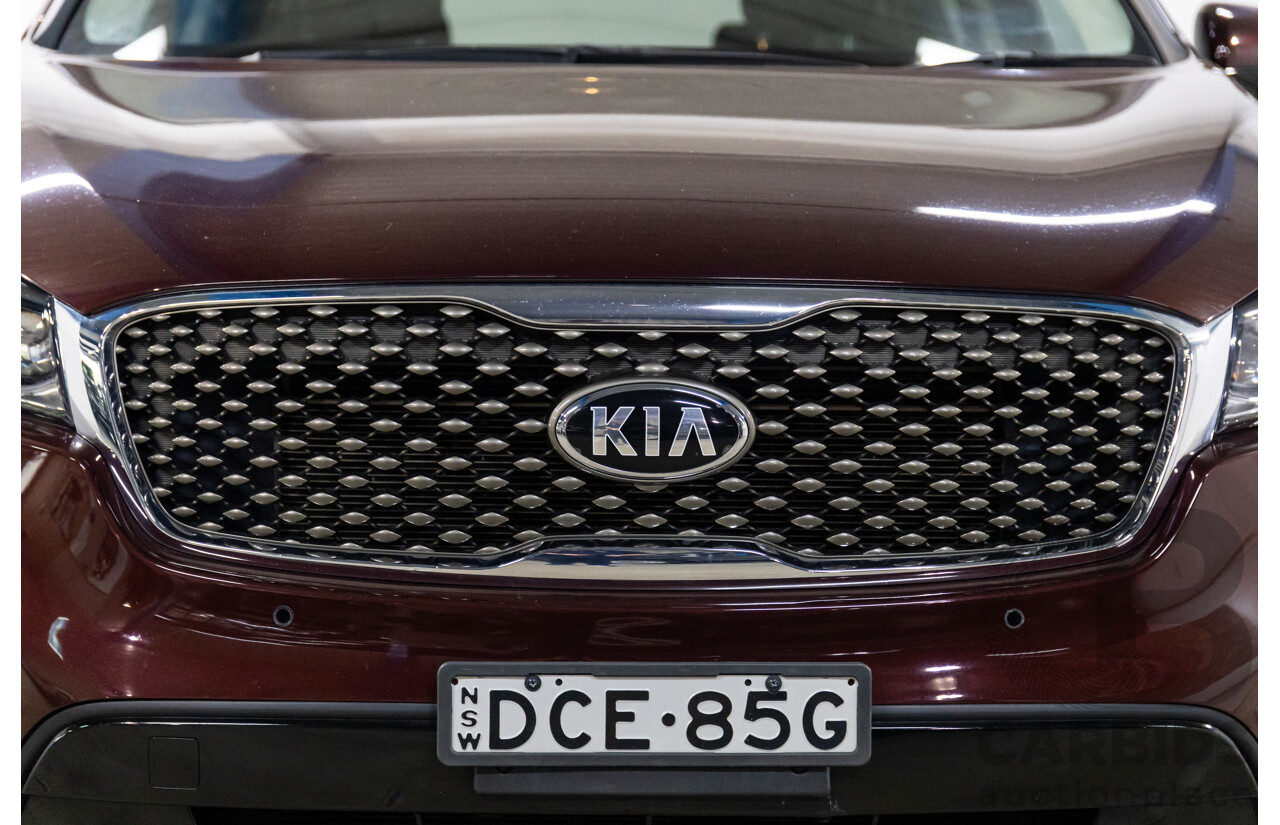 8/2015 Kia Sorento SLi (4x2) UM 4D Wagon Sunset Red Metallic V6 3.3L