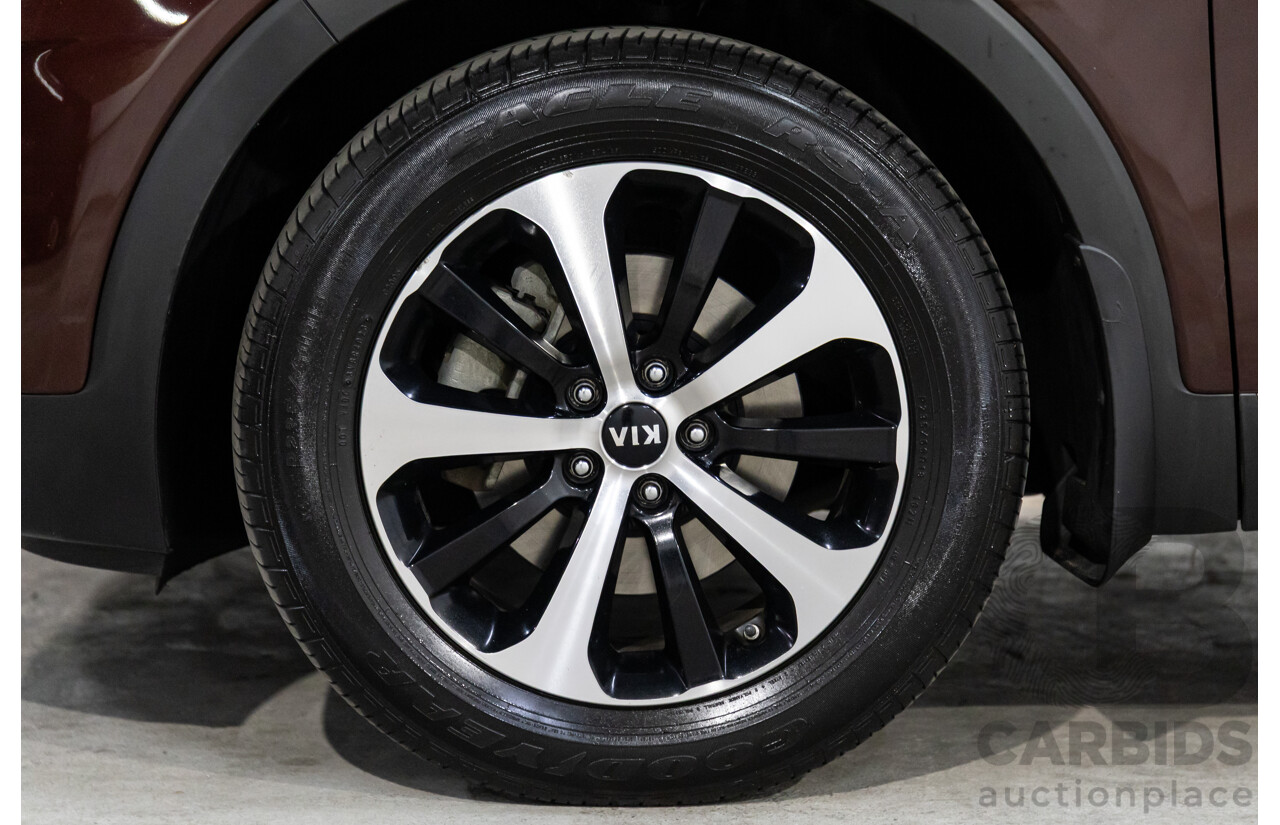 8/2015 Kia Sorento SLi (4x2) UM 4D Wagon Sunset Red Metallic V6 3.3L