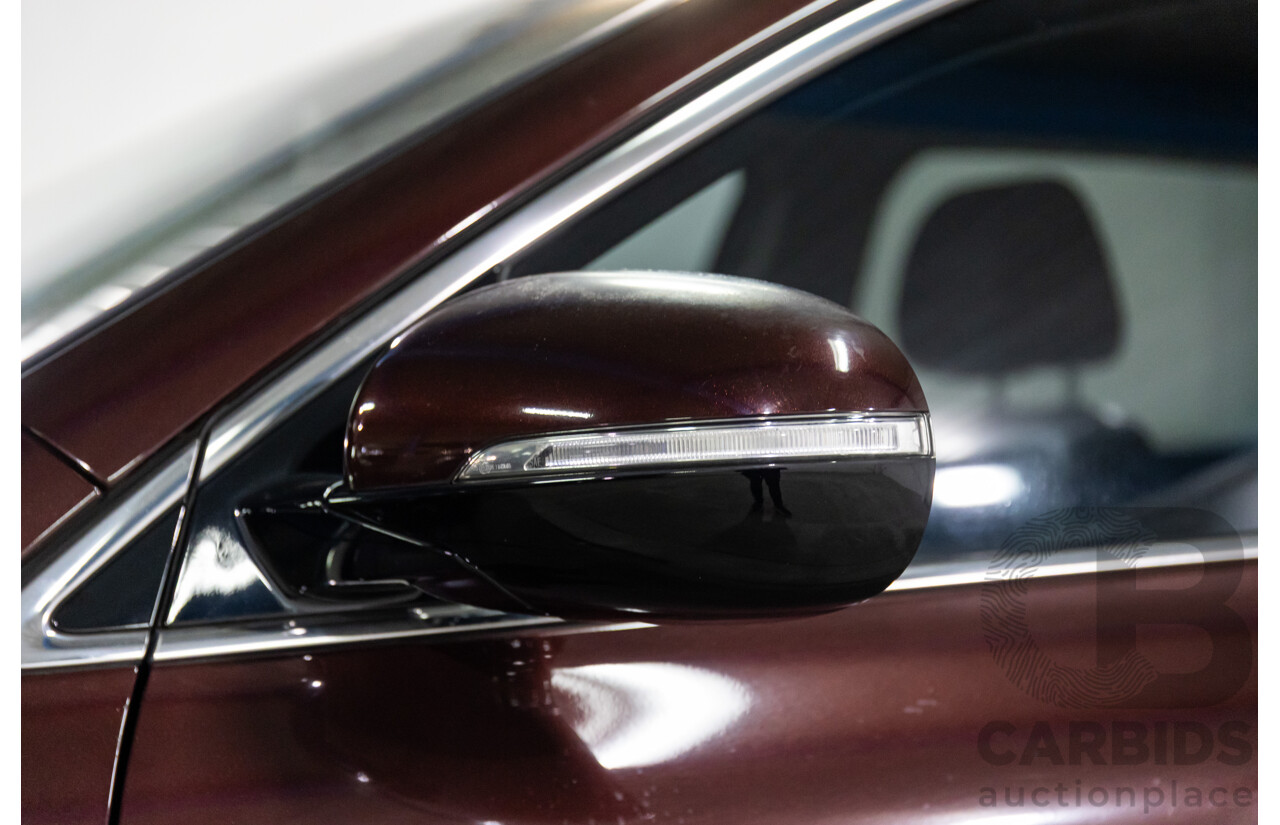 8/2015 Kia Sorento SLi (4x2) UM 4D Wagon Sunset Red Metallic V6 3.3L