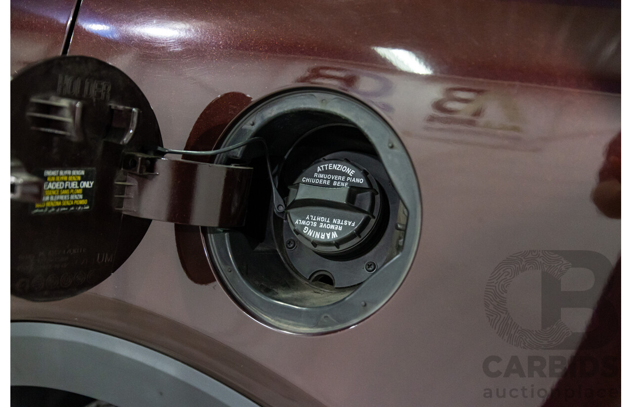 8/2015 Kia Sorento SLi (4x2) UM 4D Wagon Sunset Red Metallic V6 3.3L