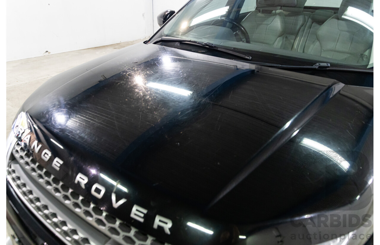 01/2016 Range Rover Evoque Td4 150 SE (AWD) LV MY16 5d Wagon Santorini Black Metallic Turbo Diesel 2.0L