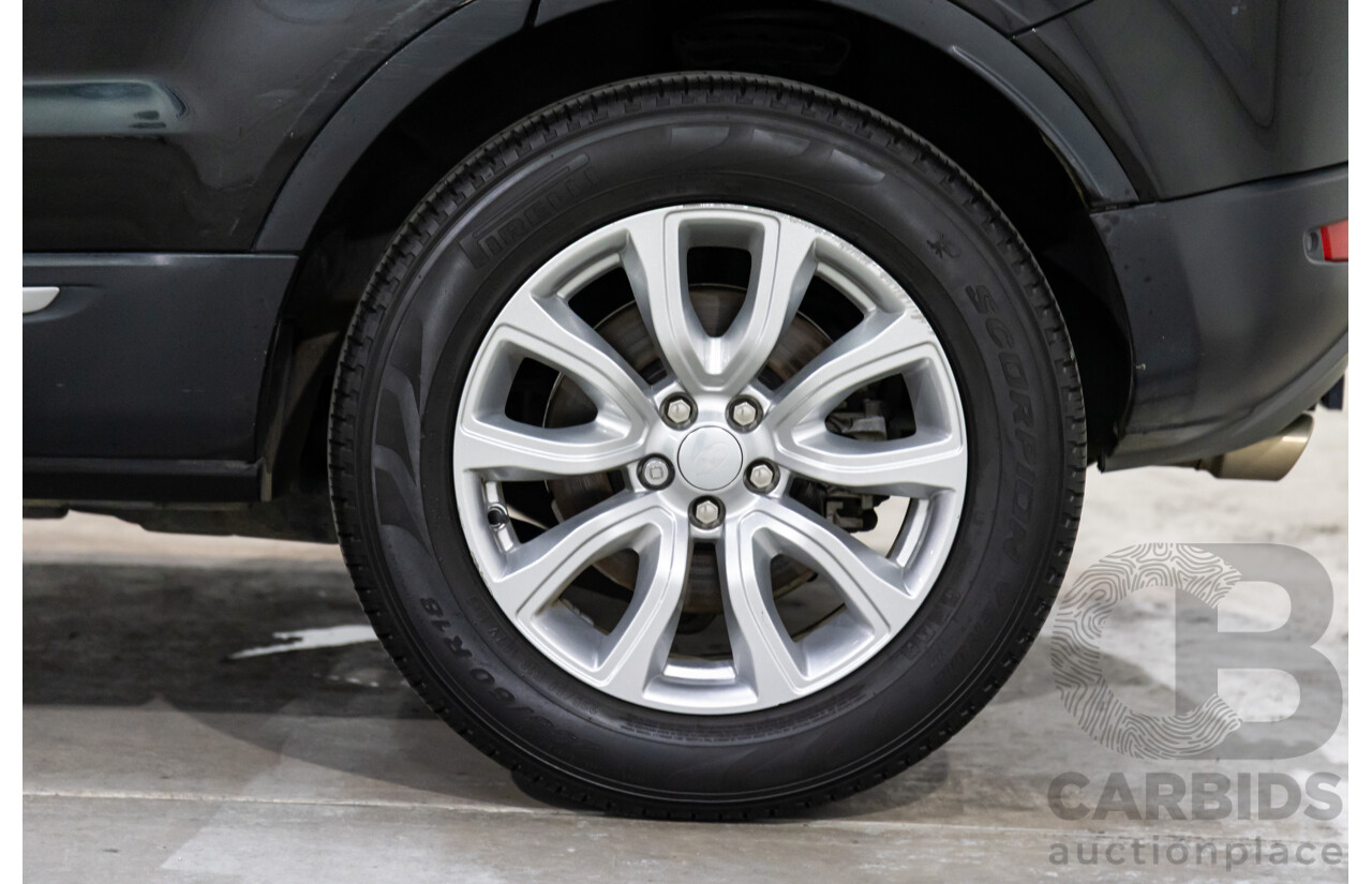 01/2016 Range Rover Evoque Td4 150 SE (AWD) LV MY16 5d Wagon Santorini Black Metallic Turbo Diesel 2.0L