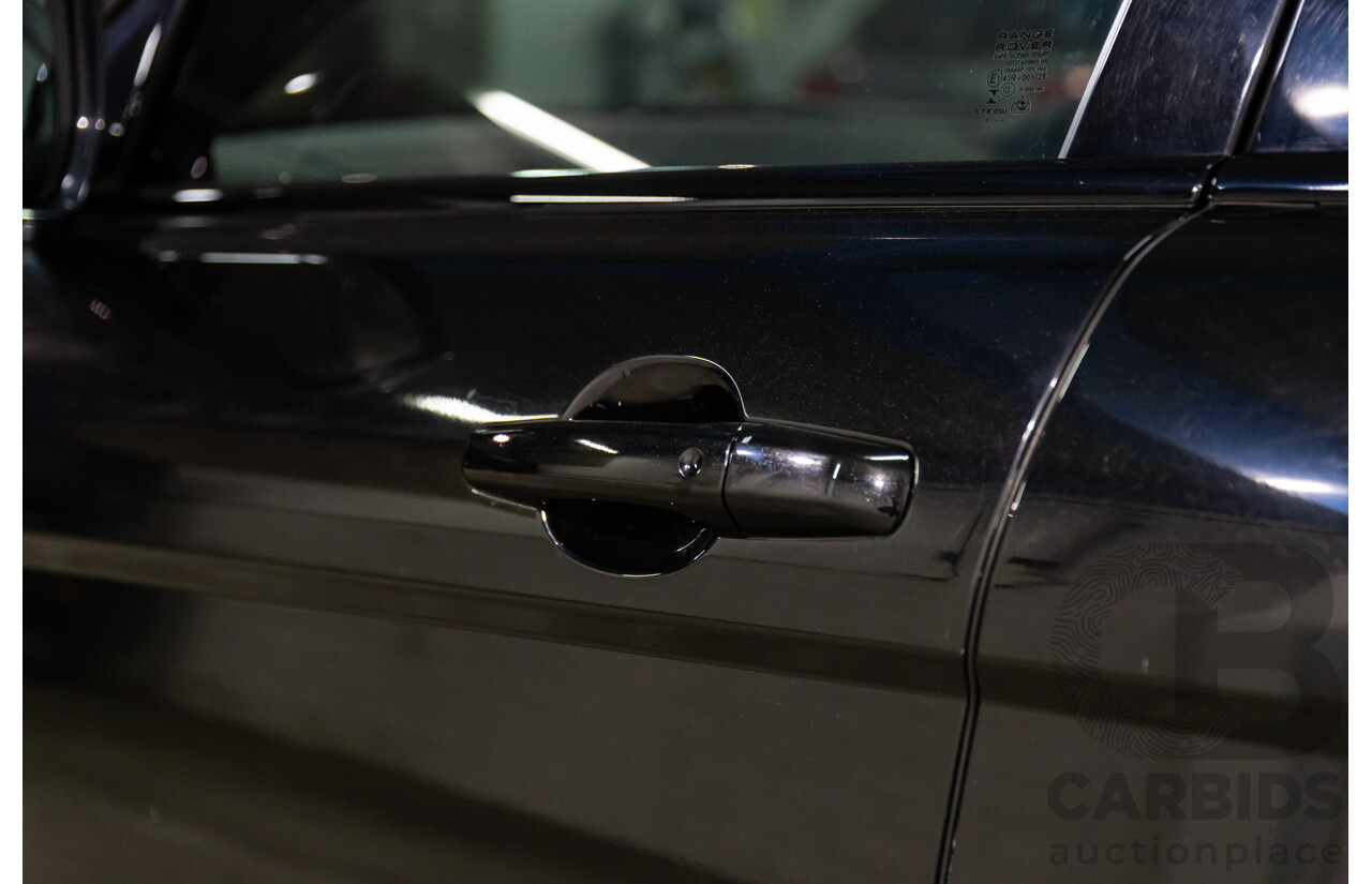 01/2016 Range Rover Evoque Td4 150 SE (AWD) LV MY16 5d Wagon Santorini Black Metallic Turbo Diesel 2.0L