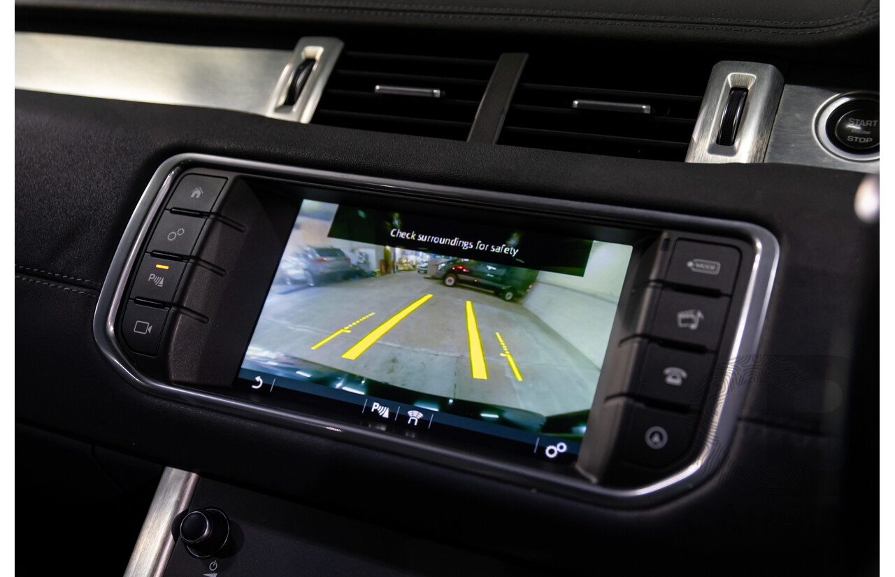 01/2016 Range Rover Evoque Td4 150 SE (AWD) LV MY16 5d Wagon Santorini Black Metallic Turbo Diesel 2.0L